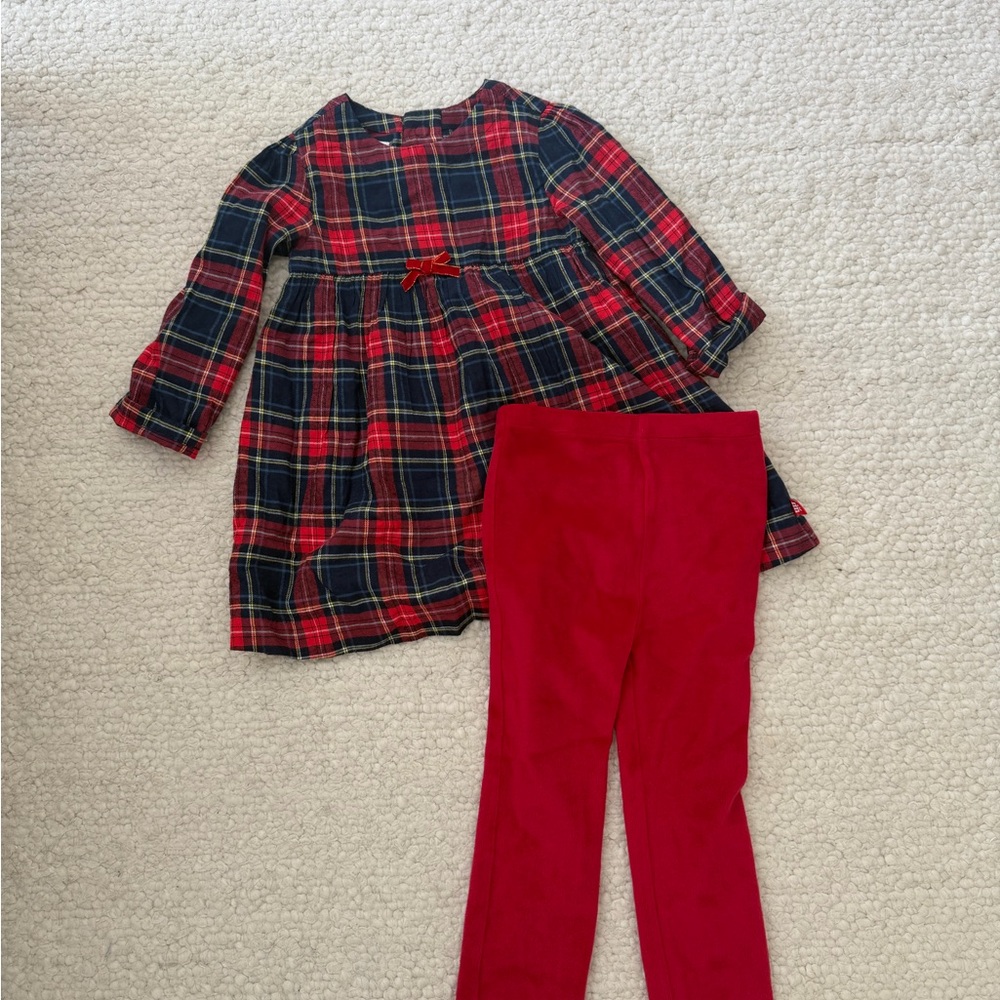 Magnetic me holiday plaid set